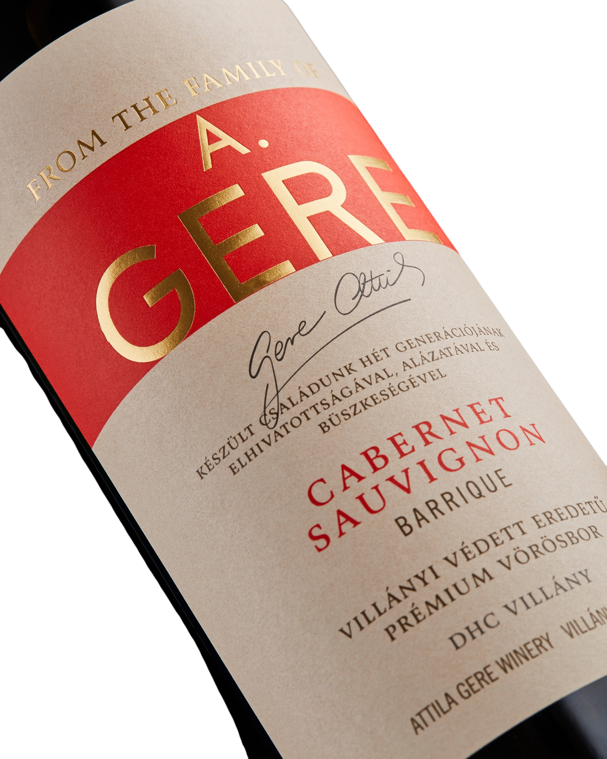 A. Gere Cabernet Sauvignon Barrique 2023