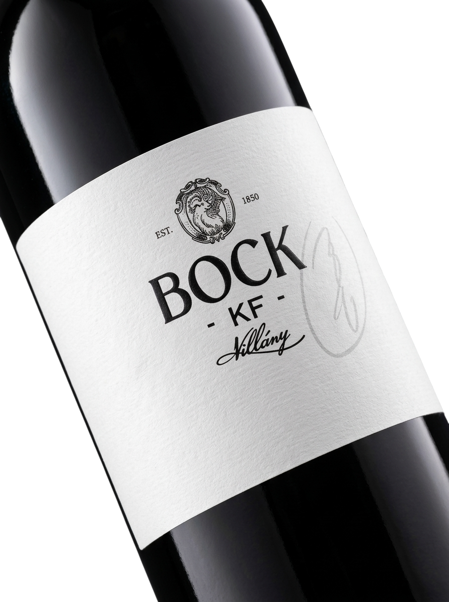 Etikett des Bock BV KF 2023 in Nahaufnahme