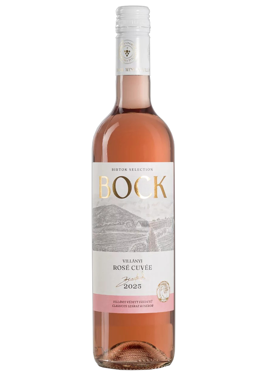 Bock Rosé Cuvée 2025 – Roséwein aus Villány, Ungarn